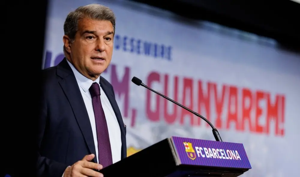 Joan Laporta se perderá 2 encuentros del club y estará bajo los cuidados de las autoridades competentes. Foto: FC Barcelona.