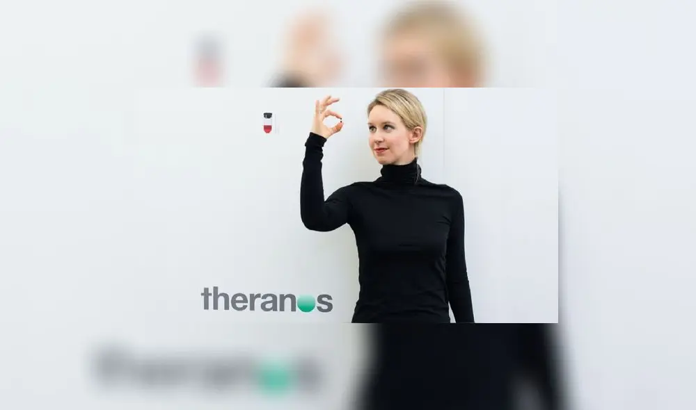 Elizabeth Holmes se convirtió en multimillonaria a los 31 años mediante su empresa Theranos. Foto: Theranos