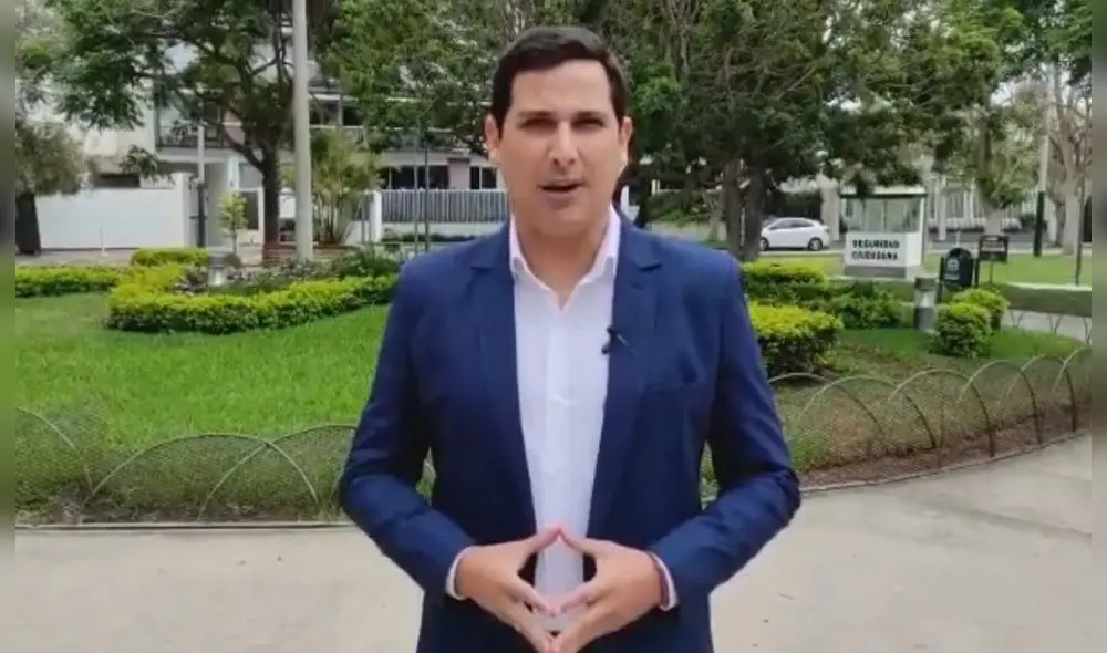 Combina recordó el apoyo que le brindó a la campaña de la oposición durante las Elecciones Generales 2021. Foto: captura Combina recordó el apoyo que le brindó a la campaña de la oposición durante las Elecciones Generales 2021. Foto: captura