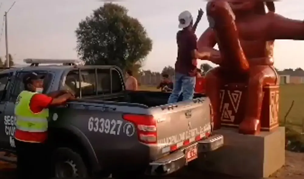 Empresa privada se ofreció a reparar el daño. Foto: captura/MDM