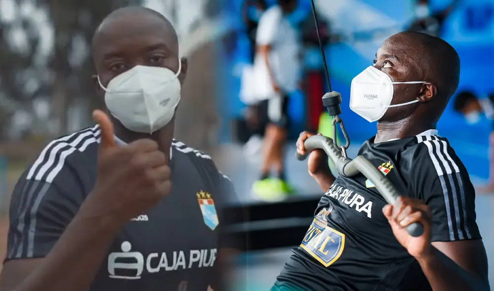 Sporting Cristal: John Jairo Mosquera llegó a Lima el último lunes a Lima. Foto: composición