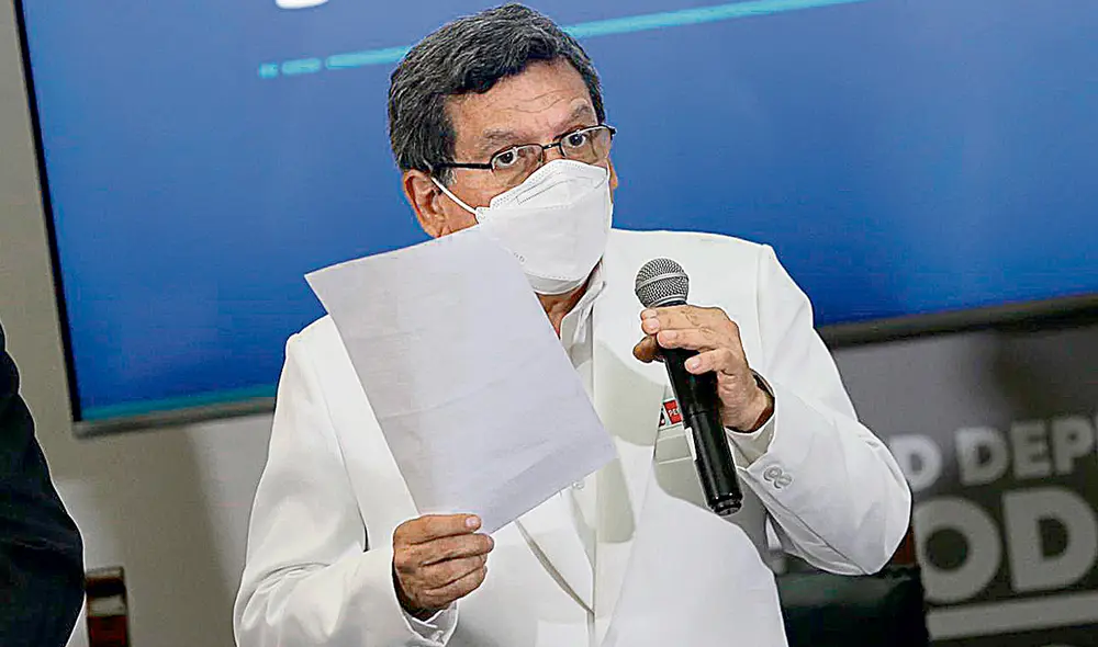 Aumento. Cevallos dijo que los contagios se han disparado. Foto: difusión