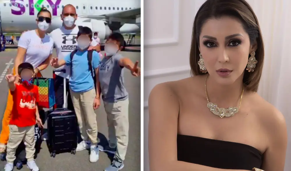 Karla Tarazona se dirigió a sus detractores con un singular mensaje e hizo referencia a los comentarios de Leonard León. Foto: composición Instagram @latarazona