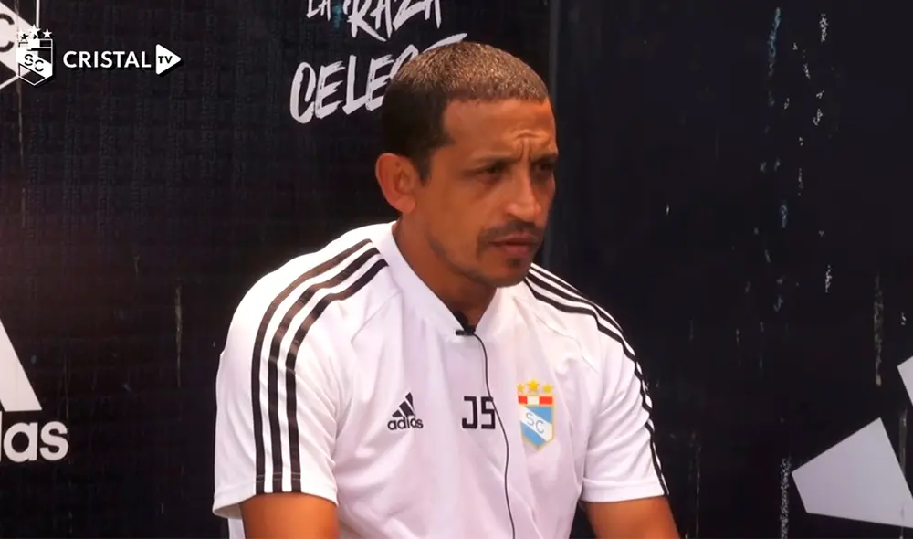 Jorge Soto se mostró optimista en que el club celeste llegará bien al inicio de la Liga 1 Betsson. Foto: Captura Cristal TV