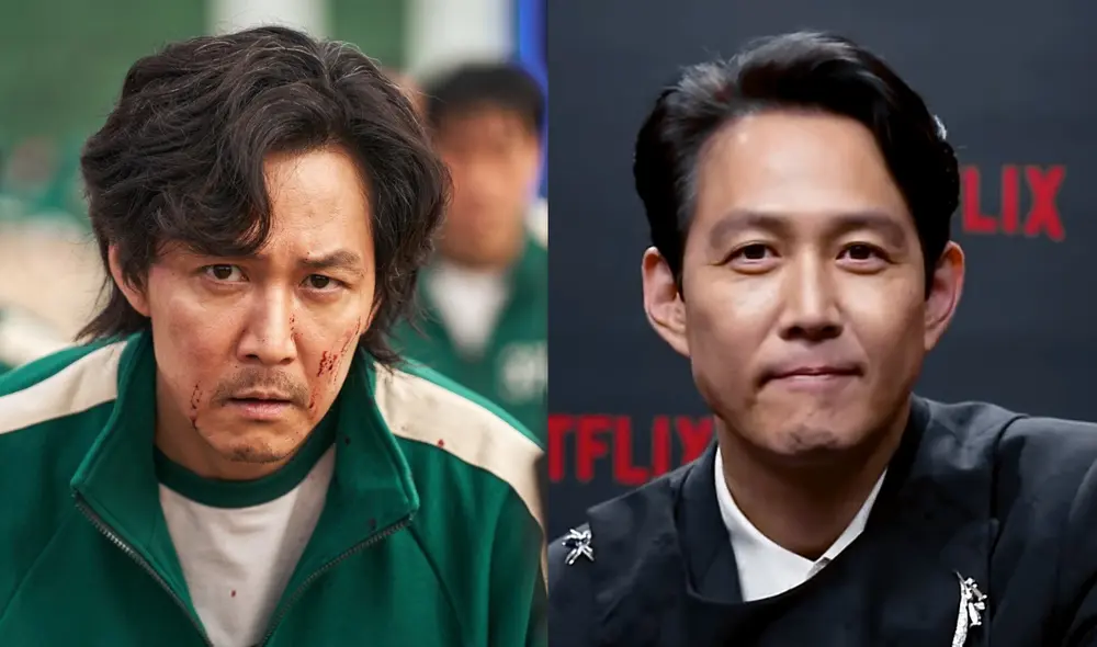 Lee Jung Jae es un actor surcoreano de 49 años que protagonizó El juego del calamar de Netflix. Foto: composición La República/Netflix