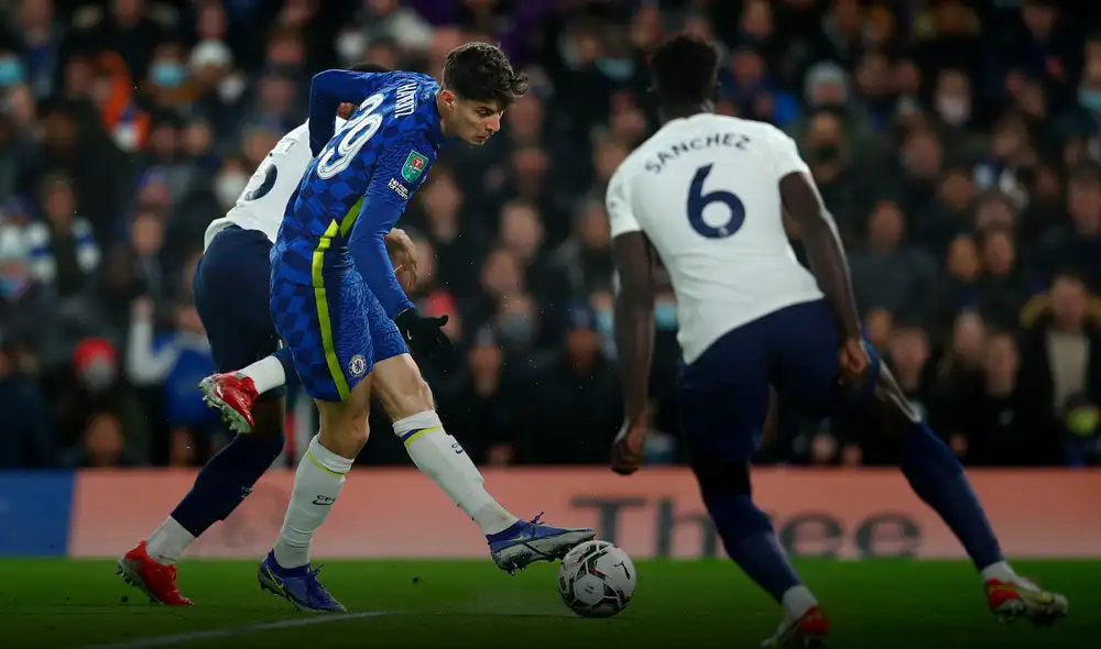 Kai Havertz fue el autor del primero gol del Chelsea a los 5 minutos. Foto: Chelsea