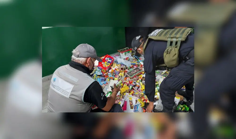 Operativos se desarrollaron en mercados, plazas, entre otros. Foto: Sucamec Operativos se desarrollaron en mercados, plazas, entre otros. Foto: Sucamec