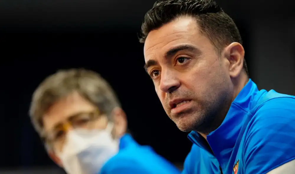 Xavi Hernández ganó su segundo partido consecutivo con el FC Barcelona. Foto: EFE