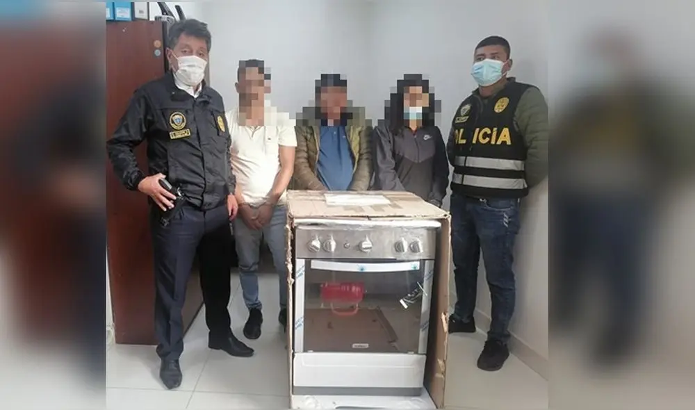 Detenidos fueron traslados a Departamento de Antidrogas Cusco. Foto: PNP