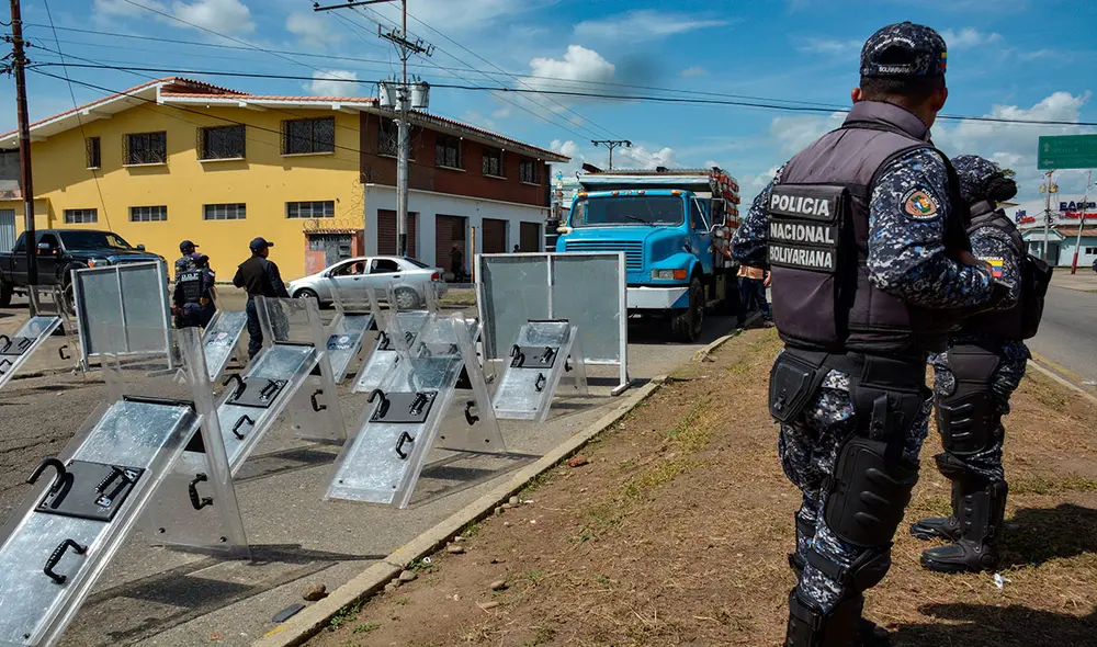 Barinas ahora es el epicentro electoral en Venezuela y tanto la oposición como una serie de especialistas han llamado la atención al rol de las fuerzas de seguridad. Foto: AFP Barinas ahora es el epicentro electoral en Venezuela y tanto la oposición como una serie de especialistas han llamado la atención al rol de las fuerzas de seguridad. Foto: AFP