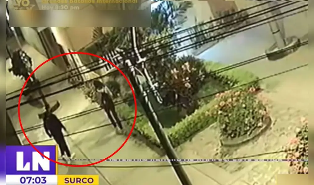 Agentes de la Policía ya están en busca del criminal. Foto: captura de Latina