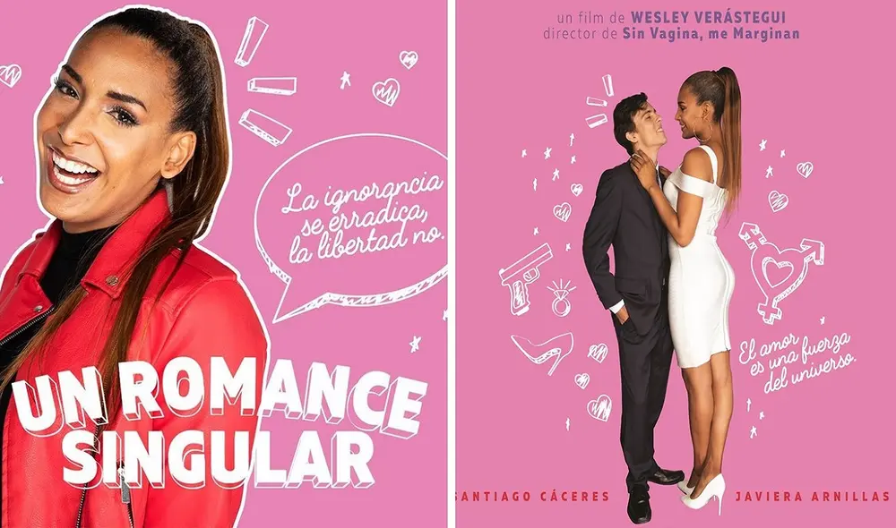 Un amor singular también cuenta con la actuación estelar de Santiago Cáceres. Foto: composición/Instagram/@lajavi.arnillas