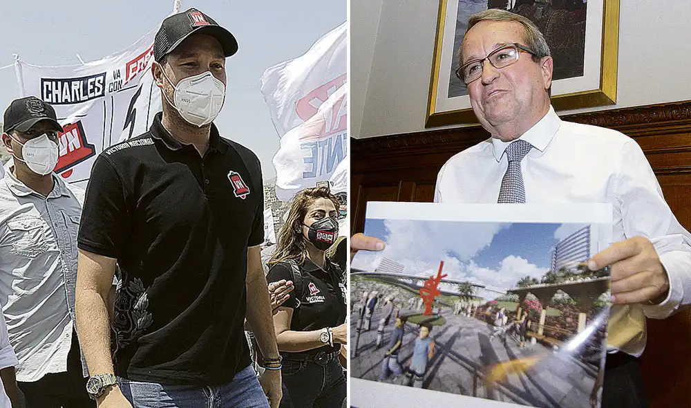 Forsyth es uno de los que varió de partido para postular a la alcaldía de Lima. De Victoria Nacional a Somos Perú. Molina pasó de Solidaridad Nacional al Partido Avanza País. Foto: composición LR/difusión