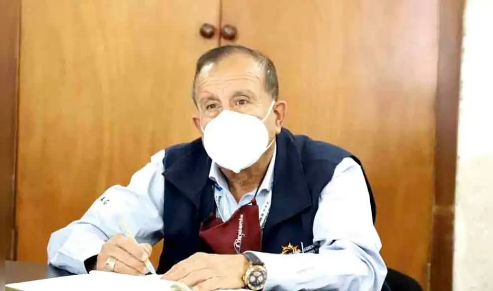 Defensa. Huerta afirma que nunca contrató recomendados. Foto: La República