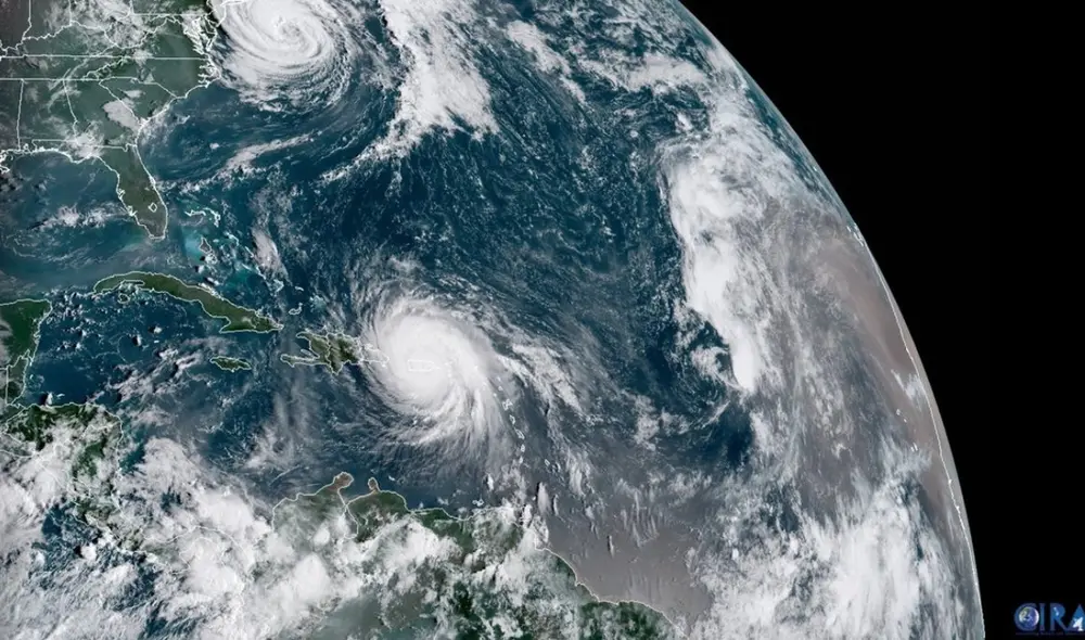 Según la investigación, los ciclones tropicales migrarán hacia latitudes más al norte y el sur. Foto: NOAA