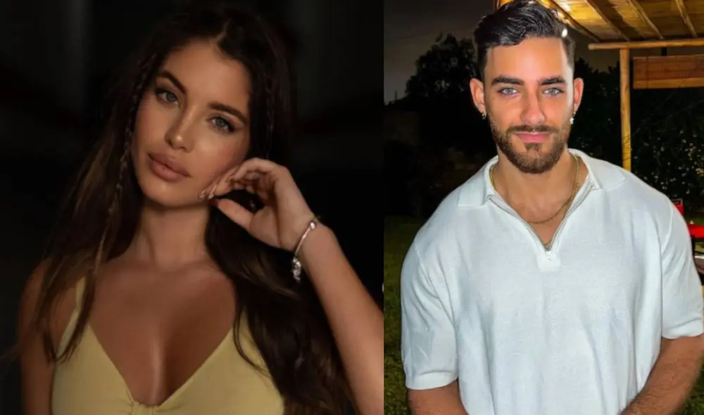 Flavia Laos y Austin Palao sorprendieron con su cercanía. Foto: Flavia Laos/Instagram, Austin Palao/Instagram