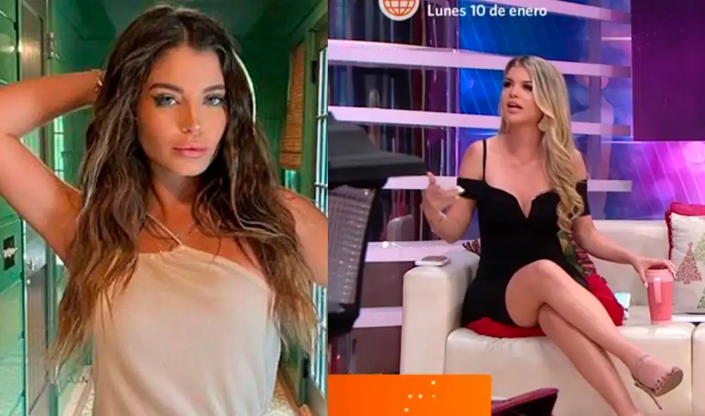 Brunella no ve con buenos ojos el acercamiento de Flavia Laos con Austin Palao. Foto: captura/América TV/Instagram Brunella no ve con buenos ojos el acercamiento de Flavia Laos con Austin Palao. Foto: captura/América TV/Instagram