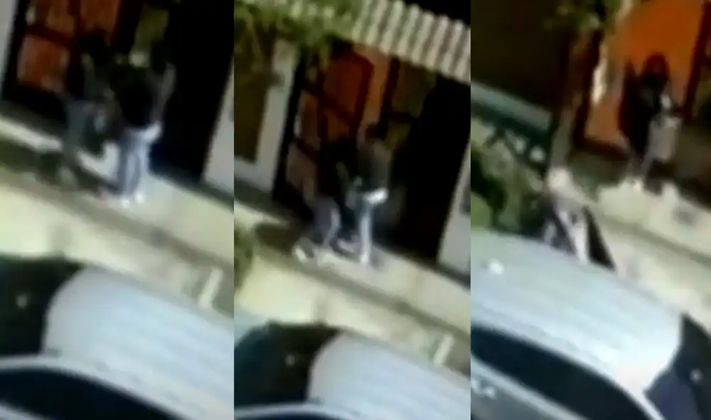 La comisaría de La Molina capturó a tres delincuentes. Foto: captura de Latina La comisaría de La Molina capturó a tres delincuentes. Foto: captura de Latina