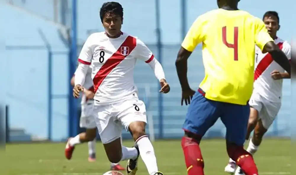Jairo Concha jugó en las categorías inferiores de la selección peruana. Foto: FPF Jairo Concha jugó en las categorías inferiores de la selección peruana. Foto: FPF