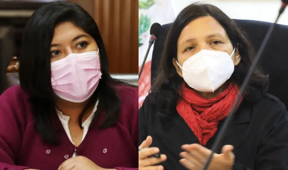 Las ministras Betssy Chávez y Anahí Durand compartirán el balance de sus respectivas gestiones del 2021 en conferencia de prensa. Foto: composición LR