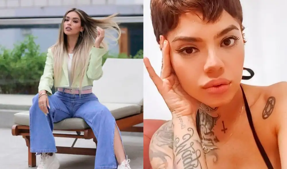 Shirley Arica arremetió contra Melissa Gate, excompañera del programa El poder del amor. Foto: composición Shirley Arica/Melissa Gate/Instagram