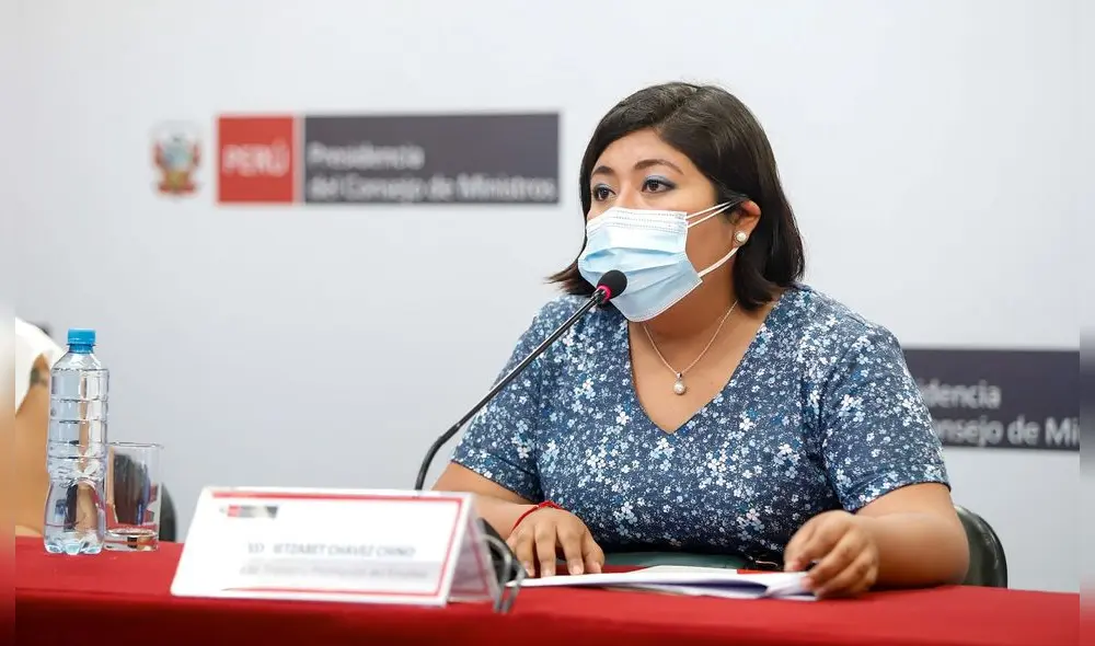 Chávez mencionó que se debe fortalecer la institucionalidad de los poderes del Estado. Foto: PCM Chávez mencionó que se debe fortalecer la institucionalidad de los poderes del Estado. Foto: PCM