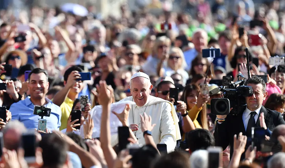 Francisco sostuvo que la Iglesia católica "no tiene otra misión, sino la de evangelizar el mundo dando testimonio de Cristo". Foto: referencial/AFP Francisco sostuvo que la Iglesia católica "no tiene otra misión, sino la de evangelizar el mundo dando testimonio de Cristo". Foto: referencial/AFP