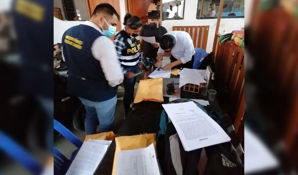 La diligencia duró aproximadamente cinco horas y permitió al fiscal recabar nuevos elementos. Foto: MP San Martín La diligencia duró aproximadamente cinco horas y permitió al fiscal recabar nuevos elementos. Foto: MP San Martín