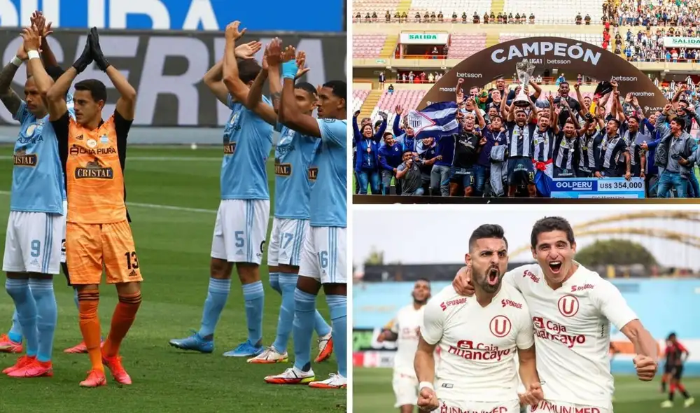 Sporting Cristal, Alianza Lima y Universitario de Deportes tendrán una nueva fecha en su debut en la Liga 1. Foto: composición LR/Liga 1