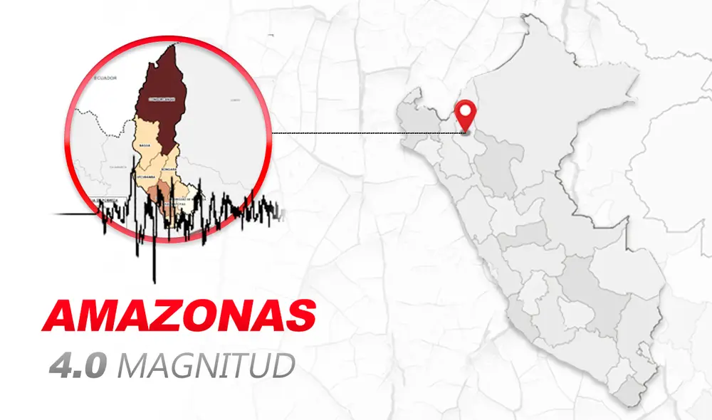 El sismo ocurrió a las 2.48 a.m. Foto: composición LR El sismo ocurrió a las 2.48 a.m. Foto: composición LR