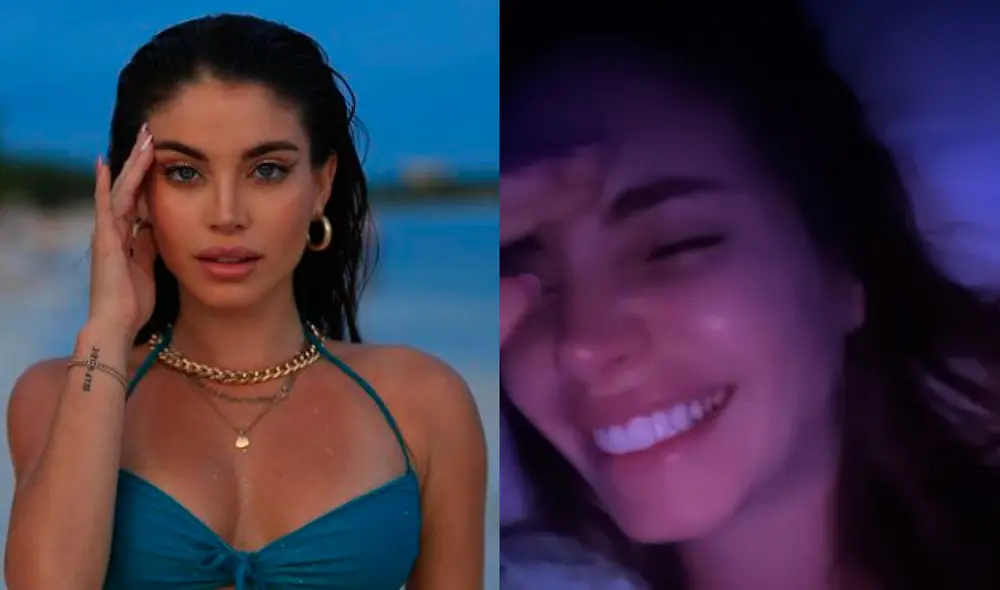 Flavia Laos salió despavorida de su casa tras el fuerte sismo que sacudió a Lima y Callao. Foto: Flavia Laos/Instagram.