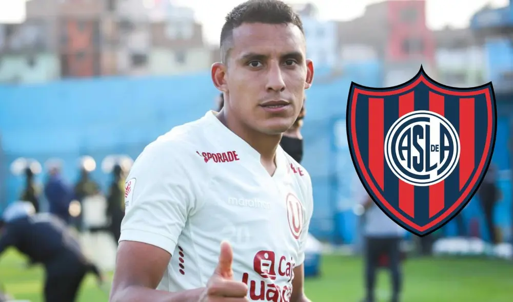 ¿Se irá? San Lorenzo podría fichar a delantero de la 'U'. Foto: composición Liga 1