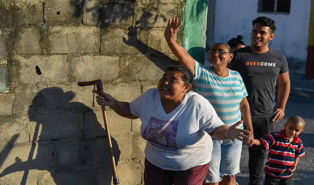 El dólar BCV un día después de que cerrara la campaña electoral en Barina. Foto: AFP