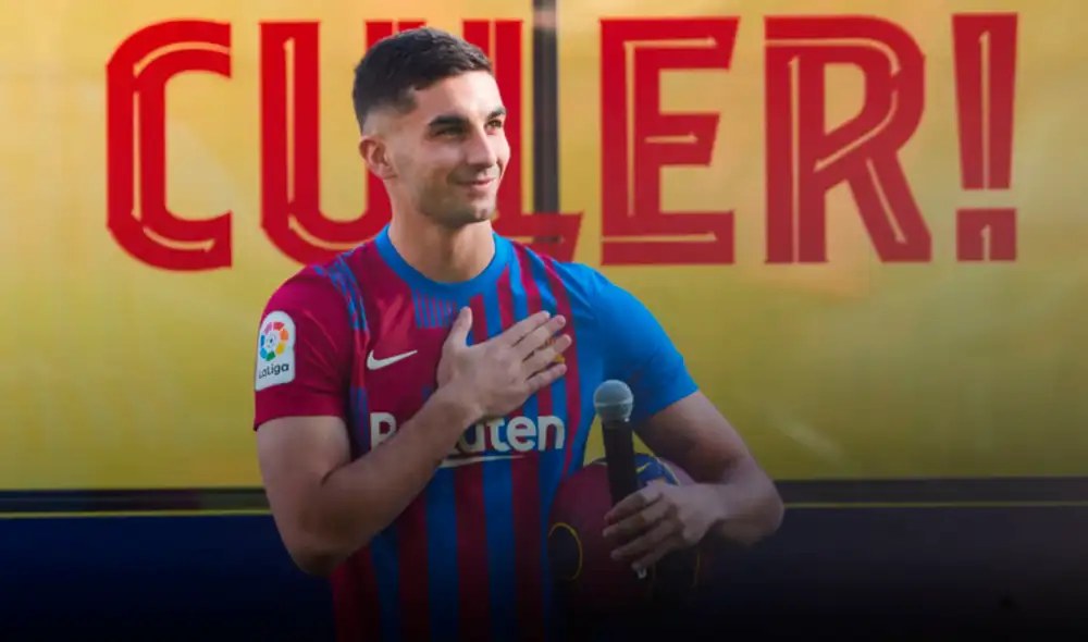 Ferran Torres aún no puede jugar con el FC Barcelona. Foto: EFE/Alejandro García Ferran Torres aún no puede jugar con el FC Barcelona. Foto: EFE/Alejandro García