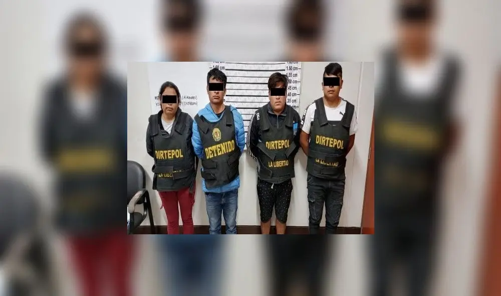 Detenidos fueron llevados a los calabozos del Departamento de Investigación Criminal de Trujillo. Foto: PNP