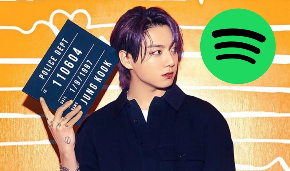 La supuesta cuenta de Jungkook no tenía oyentes y anexó una playlist fandame, lo que despertó sospechas de los fans sobre su autenticidad. Foto: composición La República / BIGHIT / Spotify