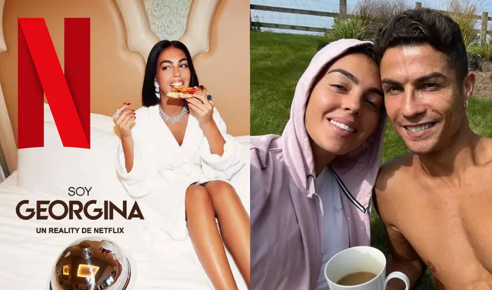 El docu-reality de Georgina Rodríguez, Soy Georgina, se estrena el 27 de enero y contará con apariciones de sus hijos y Cristiano Ronaldo. Foto: composición/Netflix/fotocaptura Instagram @georginagio