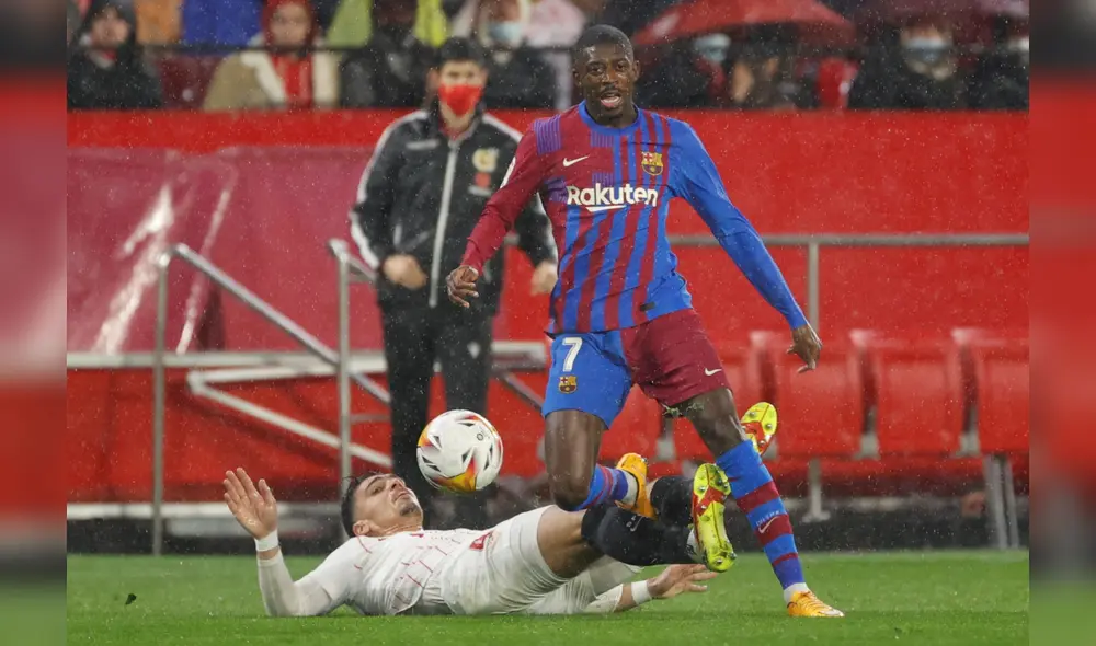 Dembélé interesaría a equipos de Inglaterra y Francia. Y en España no saben si renovará con el 'Barza'. Foto: EFE Dembélé interesaría a equipos de Inglaterra y Francia. Y en España no saben si renovará con el 'Barza'. Foto: EFE
