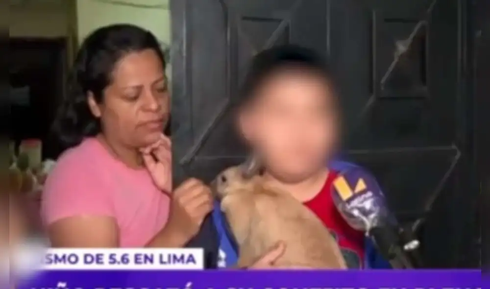 “Lo primero que hice fue salir con mis hijos. Ha sido demasiado fuerte”, expresó la madre de familia. Foto: Latina “Lo primero que hice fue salir con mis hijos. Ha sido demasiado fuerte”, expresó la madre de familia. Foto: Latina