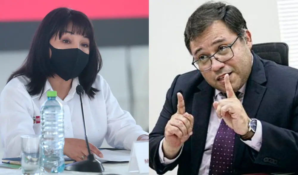 La primera ministra, Mirtha Vásquez, se pronunció desde Moquegua sobre la situación del procurador general, Daniel Soria. Foto: composición/Presidencia La primera ministra, Mirtha Vásquez, se pronunció desde Moquegua sobre la situación del procurador general, Daniel Soria. Foto: composición/Presidencia