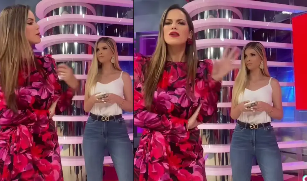 La empresaria Brunella Horna recreó el audio que le envió a su expareja Renzo Costa cuando formaba parte del reality Bienvenida la tarde. Video: TikTok