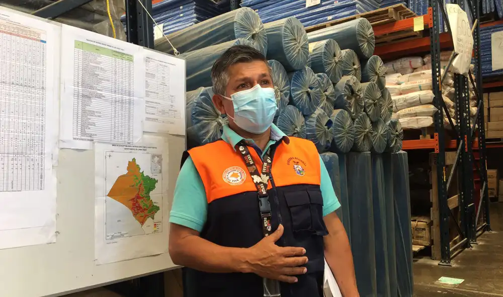 Se conoció que se tienen materiales para diferentes eventos; hay carpas, calaminas, agua, menajería, etc. Foto: URPI-GLR