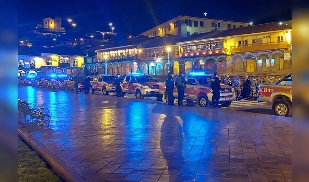 Intervención policial se produjo en la calle Plateros de Cusco. Foto: Archivo La República