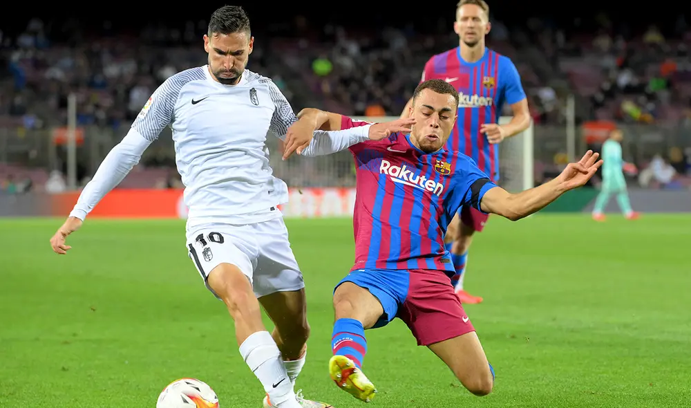 FC Barcelona y Granada jugarán su segundo partido de LaLiga en 2022. Foto: AFP