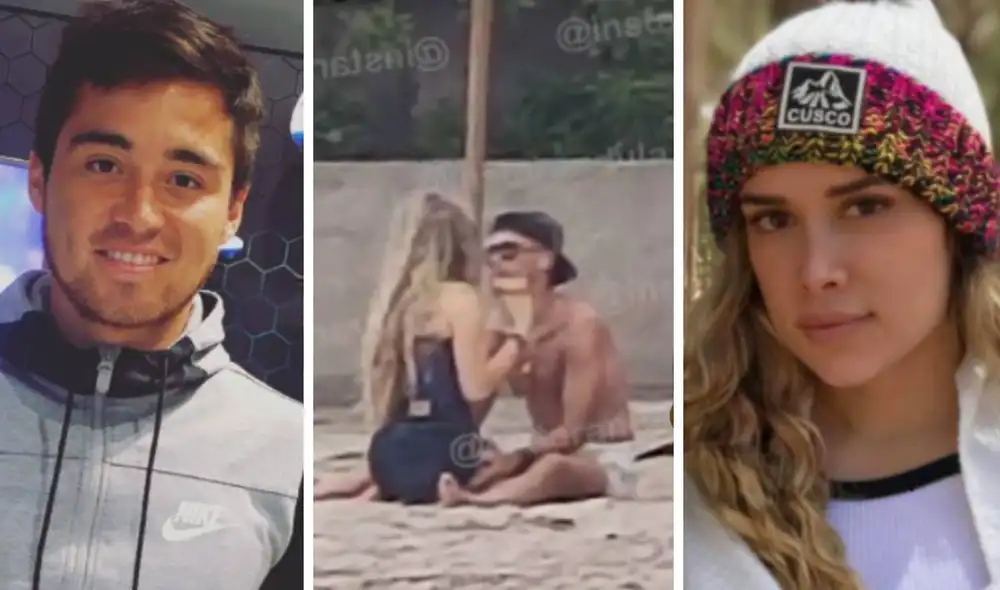 Rodrigo Cuba y Ale Venturo se mostraron muy  acaramelados en playa limeña. Foto: Instagram