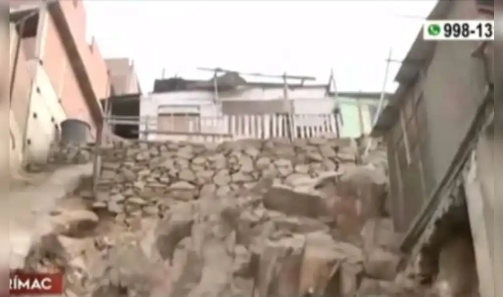 Viviendas con construcciones precarias son las más vulnerables, según especialistas. Foto y video: América Noticias
