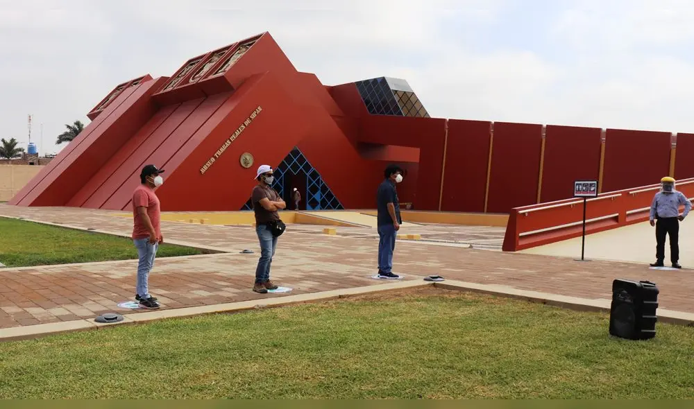 Museo Tumbas Reales de Sipán reportó 19.779 visitantes en el año 2021. Foto: Museo Tumbas Reales de Sipán. Museo Tumbas Reales de Sipán reportó 19.779 visitantes en el año 2021. Foto: Museo Tumbas Reales de Sipán.