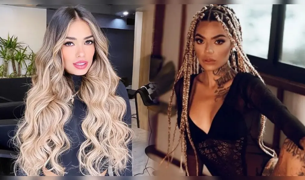 Shirley Arica lamentó el acoso mediático que viene sufriendo de manera pública y que este provenga de otra mujer (Melissa Gate). Foto: composición/Shirley Arica/Melissa Gate/Instagram