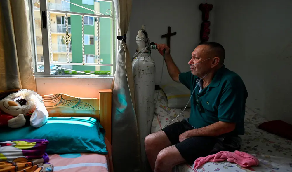 Víctor Escobar acabó con su odisea el viernes al completar la eutanasia en Colombia. Foto: AFP