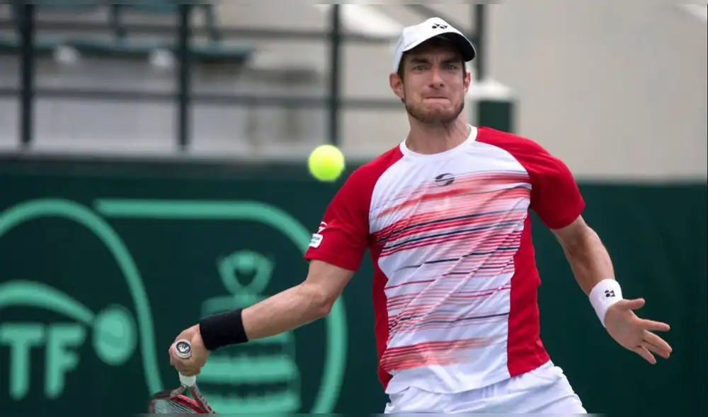 Mauricio Echazú es el actual número 866 del ranking ATP. Foto: EFE Mauricio Echazú es el actual número 866 del ranking ATP. Foto: EFE